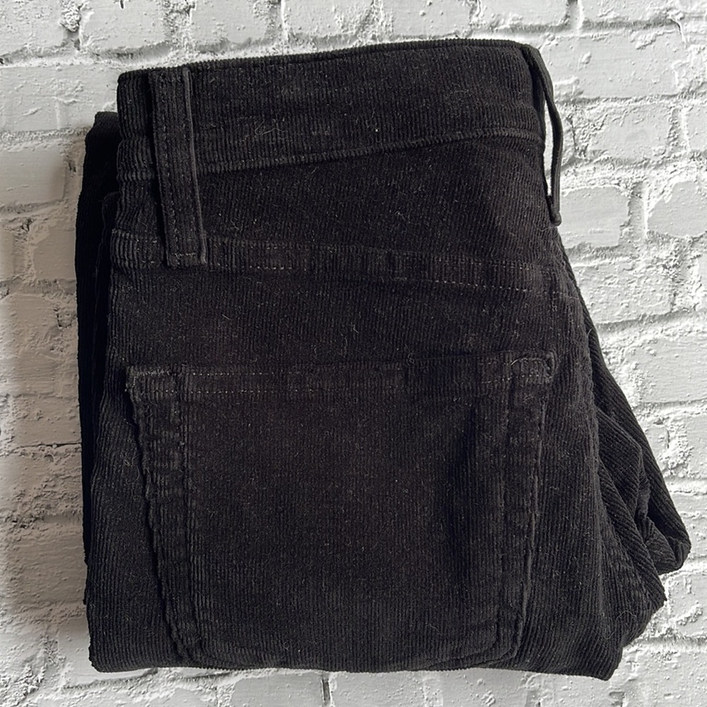 TOPSHOP | Jamie Cord Jeans in Black - Picture 6 of 8